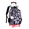 Zaino Scolastico con Ruote Zaino Trolley per Bambine Studentesse Zaino a Ruote Trolley Borsa Scolastica Trolley da Viaggio Bagaglio