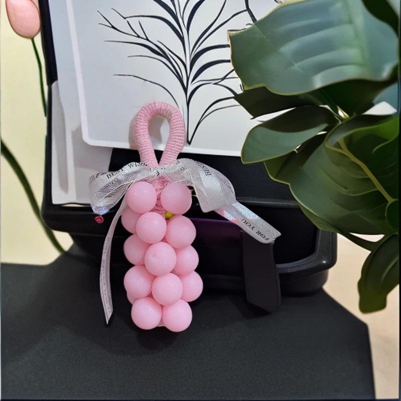 Large Macaron Grape Scented Soap Souvenir - Colorful Handmade Grape Cluster for Hand Wash