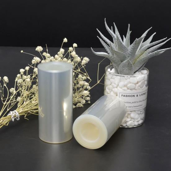 1 Roll Cake Surround Film Non-stick Strong Construction PET Flexible Heat-resistant Surround Film for Home