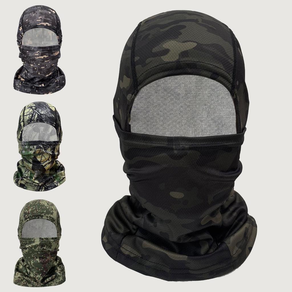 Summer Mesh Quick-Dry Breathable Tactical Camouflage Cycling and Fishing Headgear