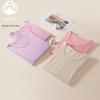 Women's Pure Cotton Long Sleeve Knit Top - Medium Thickness, Warm Autumn/Winter Base Layer, Thermal Cotton Wool Sweater