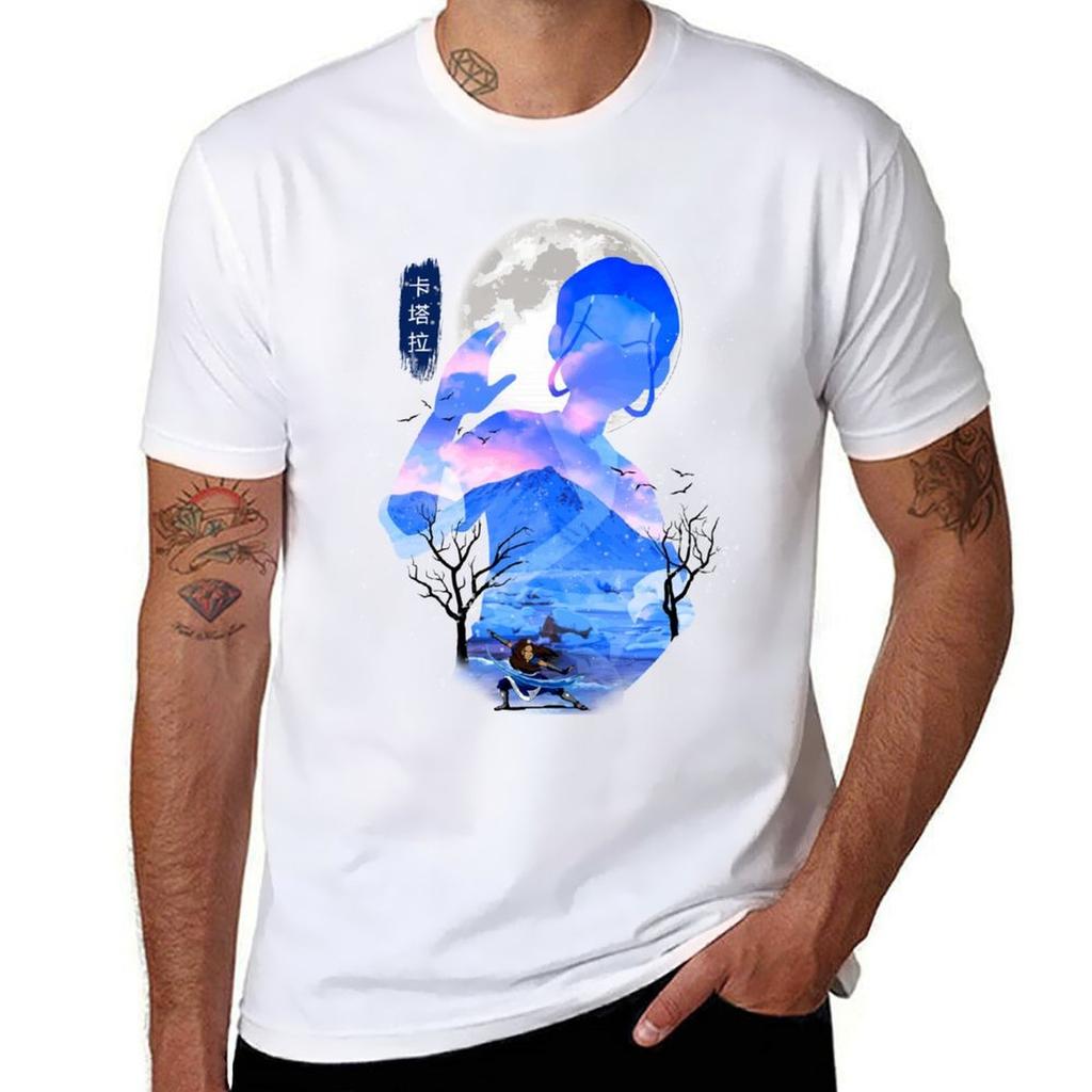 Katara Silhouette Tshirt Christmas Theme Tee Top Tshirt