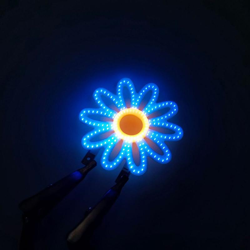 1Pc Dc3V Cob Flash Candles Led Filament Letter Diodes Holiday Party Love Letter Rainbow Diy Decoration Light Bulb Accessories