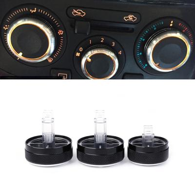 3 Pcs Air Condition Knob Car Heater Control For Nissan Tiida NV200