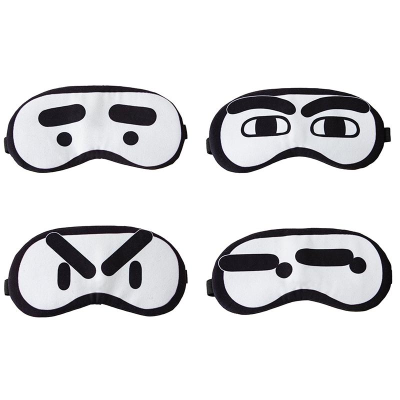 New Cartoon Sleep Eye Mask Cute Funny Anime Eye Cover Sleeping Mask Eye Shade Band Blindfolds Sleep Aids Travel Rest Eyepatch