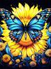Diy Diamond Painting Mosaic Butterfly Sunflower Full Square/Round Embroidery Cross Stitch Set Animal Floral Home Decor