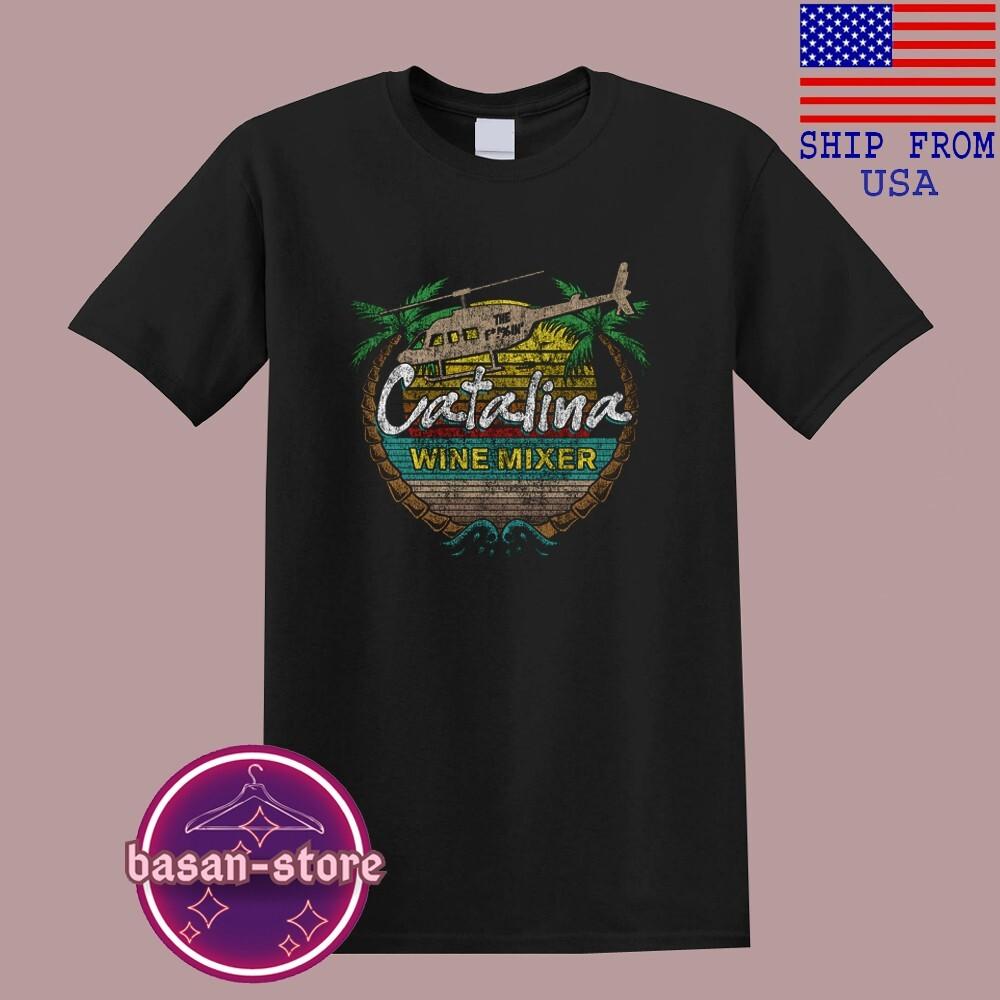 Catalina Wine Mixer Stepbrothers Step Brothers Men#039;s Black Navy Blue Size S5XL Unisex T-Shirt XL