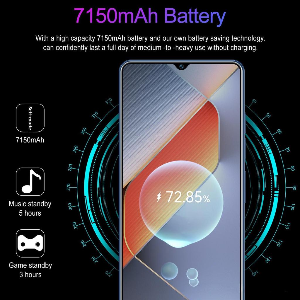 GT10 Pro Smartphone - Dual SIM, Dual Standby, 22GB RAM, 2TB Storage, Android, Global Version
