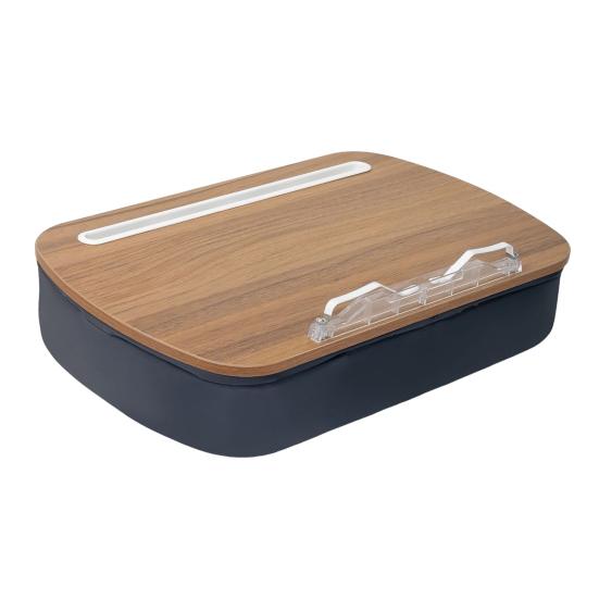 

Рамка для поддержки ленивой подушки, сменные размеры, деревянная подставка для чтения без помощи рук, настольная подставка для ноутбука чёрный