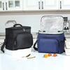 1Pcs Portable Lunch Bag Food Thermal Box Durable Waterproof Office Cooler Lunchbox with Adjustable Shoulder Strap Insulated Case