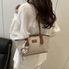Large capacity 2025 new fresh texture casual personality portable shoulder underarm tote bag women