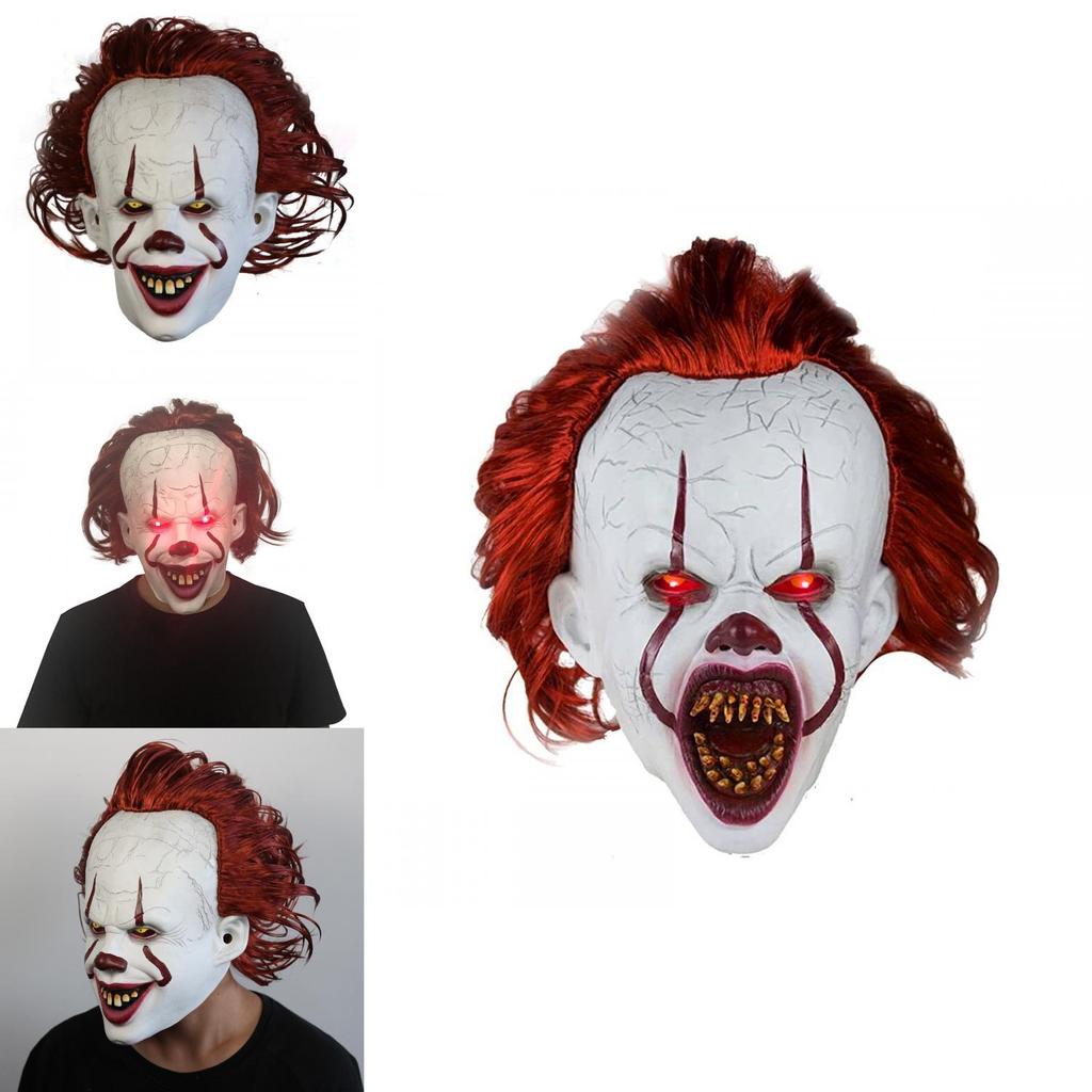 Gruselige Stephen King's Es Maske Für Halloween Herren Joker Kostüm