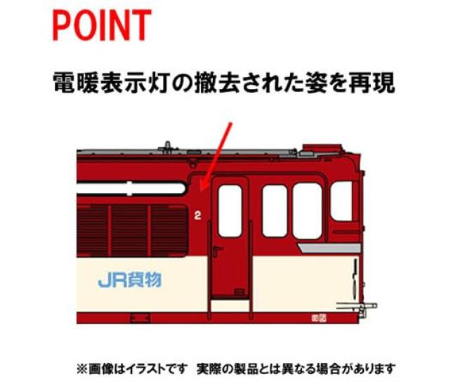 TOMYTEC TOMIX N Gauge JR ED75 1000 Series Early Model JR Freight Renewal Car 7172 Railway Model Electric Locomotive