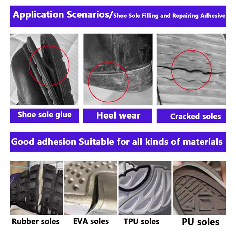 Waterproof Strong Shoe Repair Glue Leather Rubber Glass Wood Metal Strong Bond Liquid Adhesive Maker Professional Repair Tool