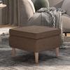 VidaXL Stool with Wooden Legs Seat Pouf Footrest Sofa Stool Living Room Living Room Bedroom 329454