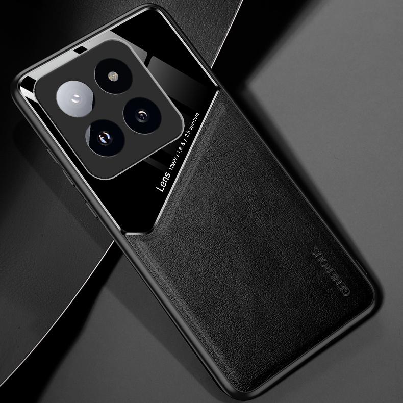 Magnetyczny Uchwyt Przyssawkowy Etui Dla Xiaomi 14T Pro 5G 14 13T 13 Lite Pokrowiec Ochronny Wstrząsoodporna Ramka Coque Fundas