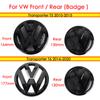2pc For VolkswagenT5 T6 Car Hood Front Grill Emblem Tail Trunk Logo Cover Decoration For VW Transporter T5 T6 2010-2020 sportvan zd6