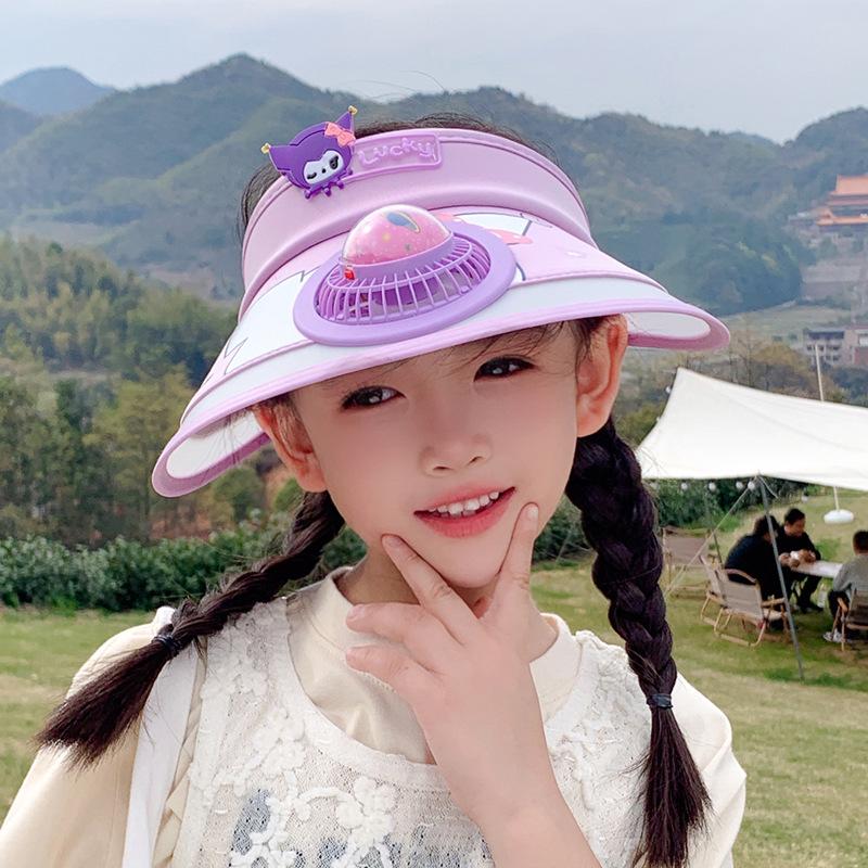 1145 Kapelusz dziecięcy z dużym rondem i wentylowanym czubkiem, kapelusz przeciwsłoneczny, kreskówkowy, uroczy chłopiec i dziewczynka, kapelusz przeciwsłoneczny na zewnątrz