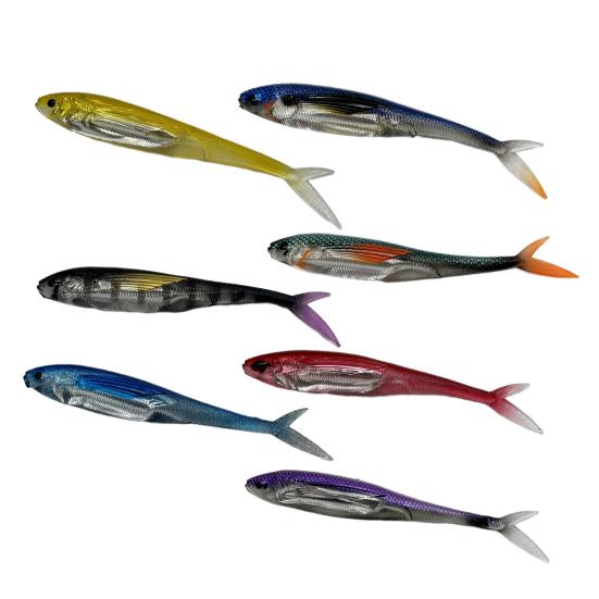12CM/9G Soft Fishing Lure Realistic Lightweight Colorful Bionic Artificial Bait Freshwater Saltwater Bass