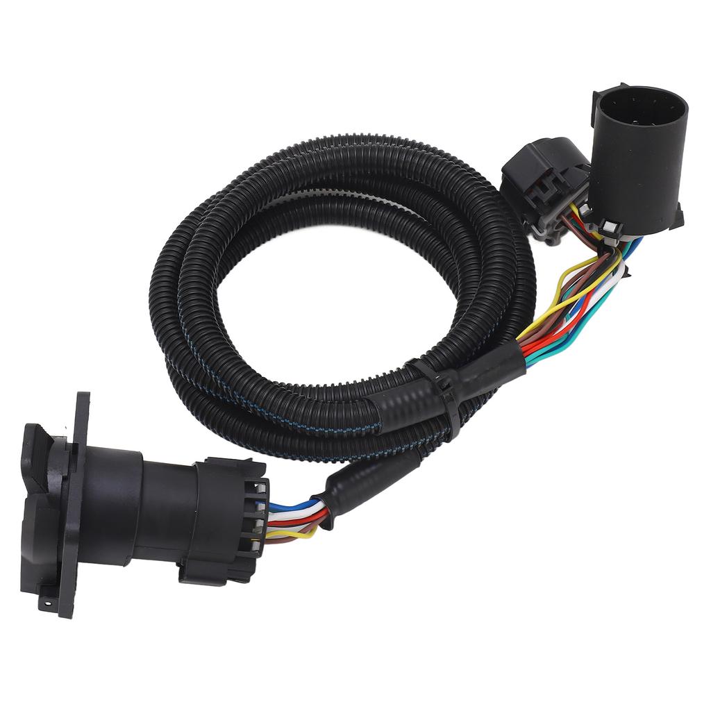 7Pin In Bed Trailer Wiring Harness Stable Connection Safe HC3Z 15A416 A for F‑450 F‑550 Super Duty 2017 To 2022