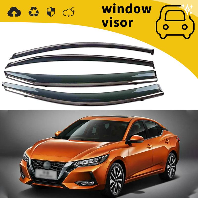08-20 Nissan Sylphy Rain Deflector Door Visor Modification Kit