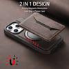 Denior Is Suitable for Honor Magic7 Magnetic 360-degree Rotating Bracket, Mobile Phone Case Combination Cover, with Magnetic Card Bag.