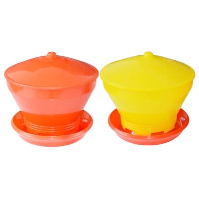 Chicken Feeder Large Capacity Bird Automatic Feeding Bucket Hen Pigeon Quail
