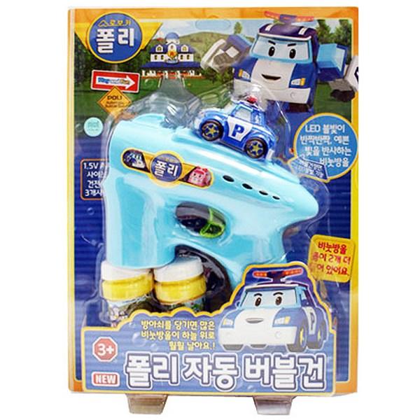 

Robocar Poly Automatic Bubble Gun, BlueПопулярные корейские куклы и игрушки