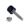 Hood Adjuster Bumper Stopper Rubber Hood Bumper Stop Bolt Nuts M4×20mm, Pack of 2