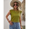 Summer T-Shirt Solid Color Ultra Short Sleeve