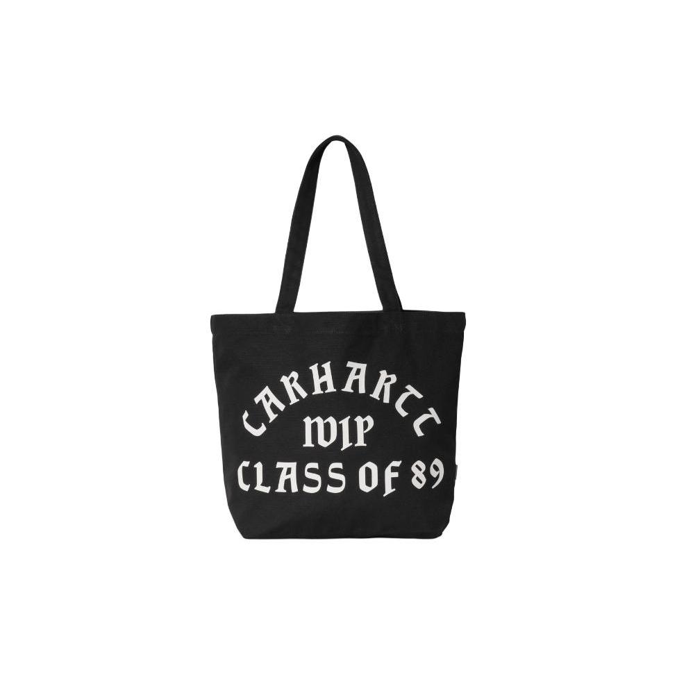 New Carhartt WIP Cotton Tote Bag, Shopping Bag, Shoulder Bag Unisex Black I031597-28H-XX
