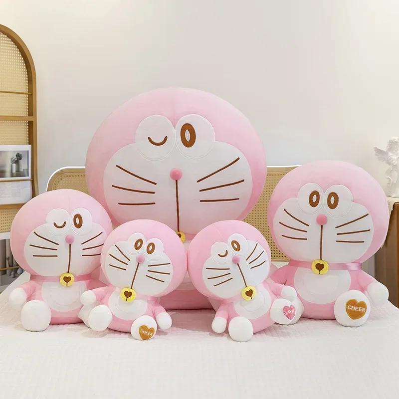 Original Kawaii Doraemon Plush Toy Stand By Me Cute Stuffed Plushie Doll Cartoon Cat Animal Sofa Bed Pillow Toy Baby Kids Gift