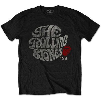 Tricou Rolling Stones Swirl Logo '82 Eco Tee Vintage unisex