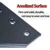 Aluminum Angle Outside Joining Plate 5 Hole L Shape Bracket Connector 90 Degree Joint Board Plate Anodised Corner Bracket Plate