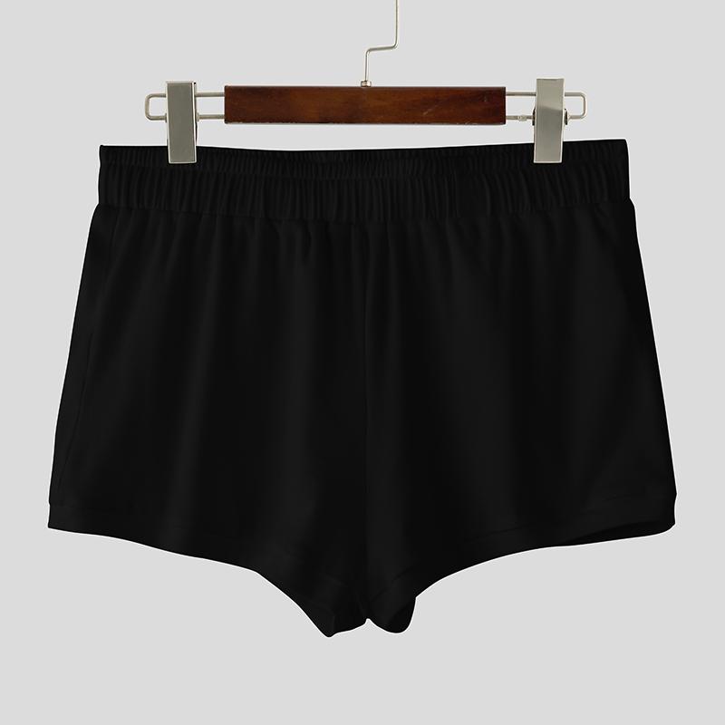 

INCERUN Мужские эластичные шорты-мини для дома с лоскутным дизайном и вырезом сзади L