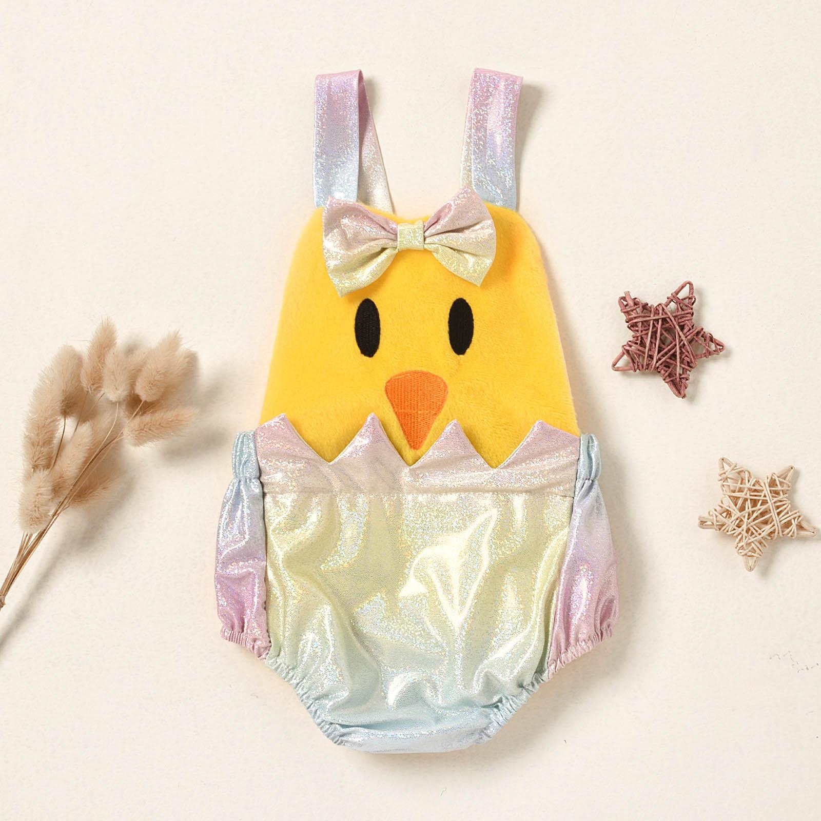 

(проектор)Детский пасхальный трехмерный рюкзак без рукавов с куриной росой, комбинезон с пердежной одеждой