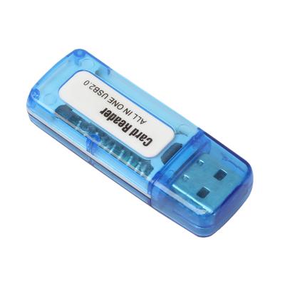 1 Adet USB 2.0 4'ü 1 Arada Bellek Çoklu Kart Okuyucu M2 SD SDHC DV Micro SD TF Kart için