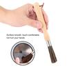 Wood Handle Coffee Machine Brush Stainless Steel Coffee Brush Accessories  Coffee Grinder Cleaning