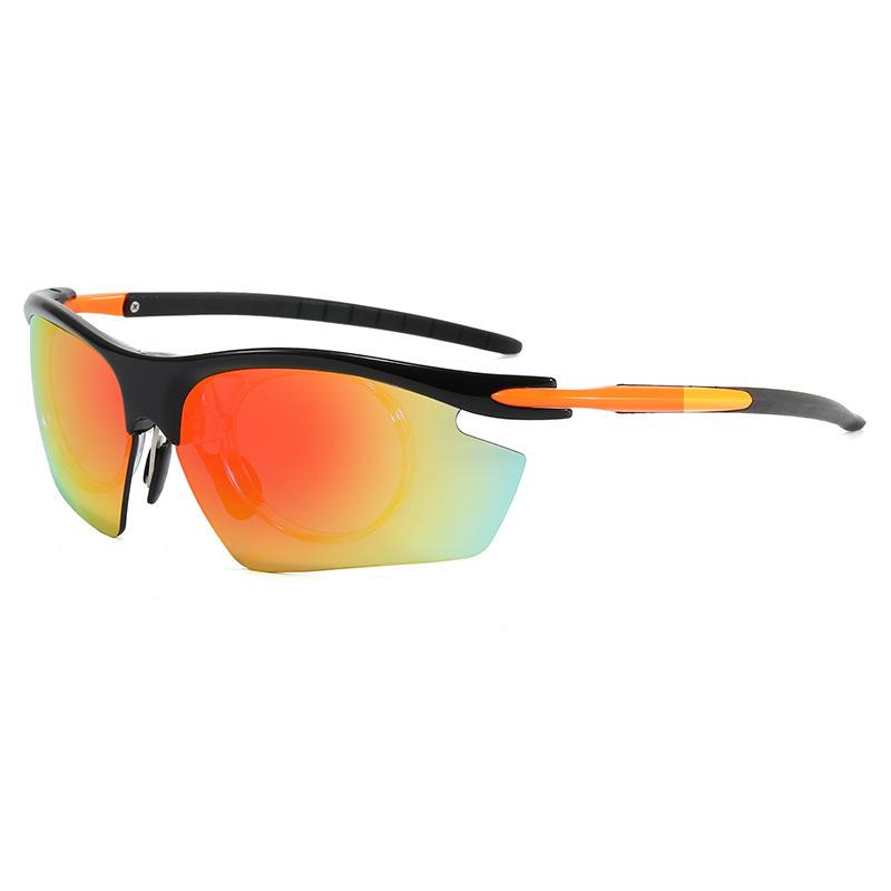Cross Border New Outdoor Sports Cycling Glasses Card Myopia Inner Circle Sunglasses Running Mountain Climbing Eye Protection Wholesale