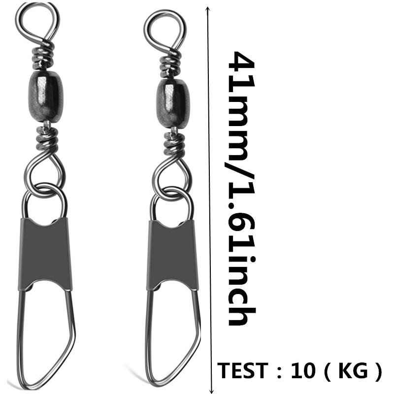 

50 шт./лот, разъем для карпа, 8 слов, кольцевой зажим, оптовое соединение, аксессуары для рыбалки на открытом воздухе, товары для рыбалки 50pcs