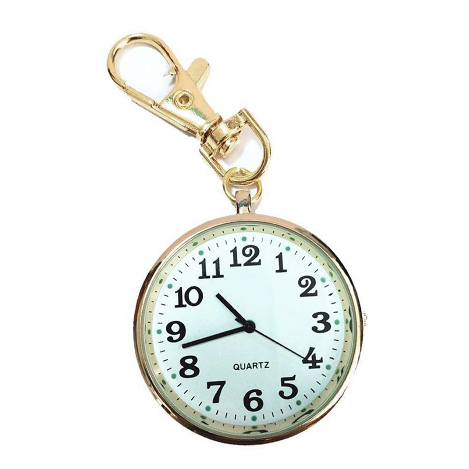 

Quartz Keychain Realistic Delicate Compact Keychain for Kids Birthday Children s Day Gifts золотой