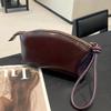 Versatile Casual Wristlet Purse Minimalist Solid Color Handbag Small Handle Bag Wallets Mini Handbag For Women Gifts