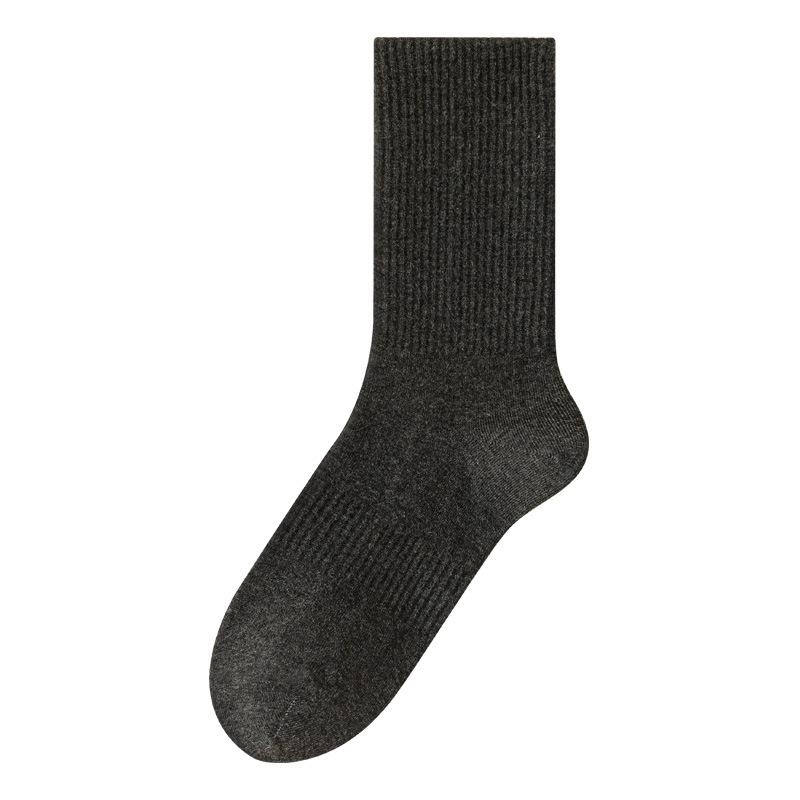 Woolen Socks, Thickened Warm Stockings, Autumn and Winter Women's Socks, Non-constricting, Stacked Mid-calf Stockings