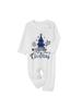 Europäische & Amerikanische Weihnachts-Baumwollpyjamas Eltern-Kind-Set