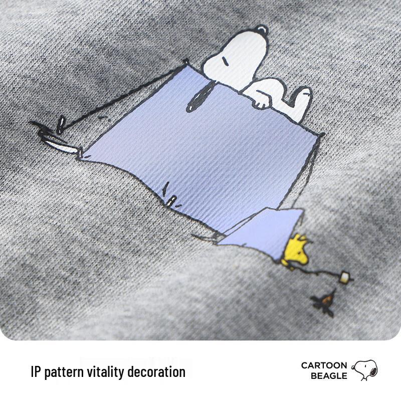 Snoopy Boys' Casual Crew Neck Sweatshirt