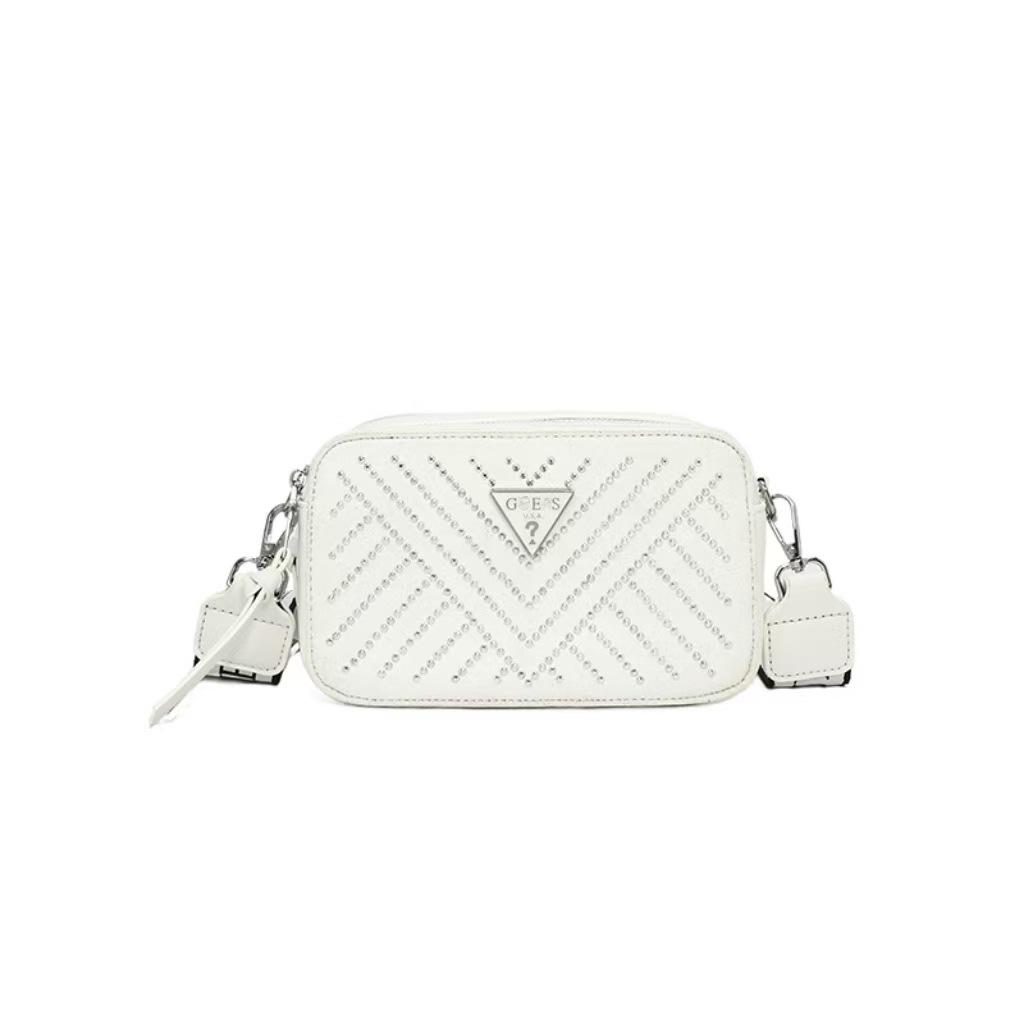 Chao Torba z szerokim paskiem z dżetami: Damska codzienna modna torba na ramię i crossbody