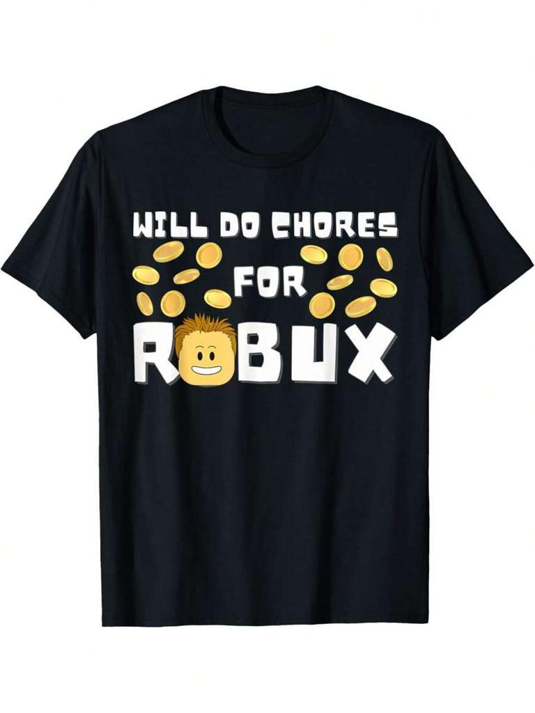 Both Novice and Professional Gamers Are Willing To Do Housework In Exchange for Robux Unisex T-shirts.