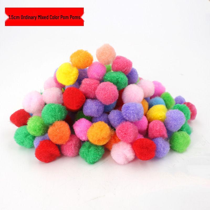Artykuły ze strefy artystycznej: Kolorowe puszyste pompony do projektów klasowych dla uczniów od najmłodszych do najstarszych