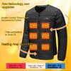 Winter New Dual-Control Zone 22 Smart Heated Cotton Jacket Electric Heated Vest for Men