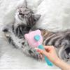 Cat Brushes For Indoor Cats Cat Slicker Brush Self Cleaning One-Click Cleaning Cat Brush For Long Or Short Haired Cats Cat Comb